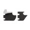Fab Fours 07-17 JEEP JK FRONT DOOR SKIN MATTE BLACK JK3000-1 - alternate 4